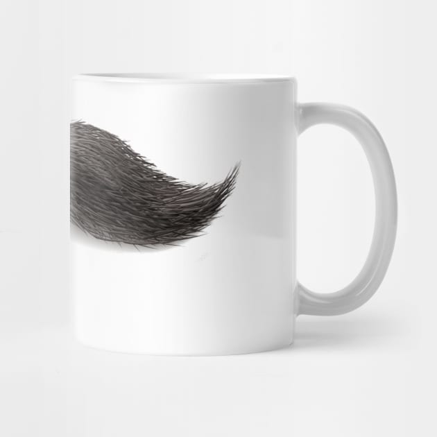 Black mustache by dodgerfl